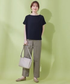 ANY L ミニサッカードルマンスリーブカットソー