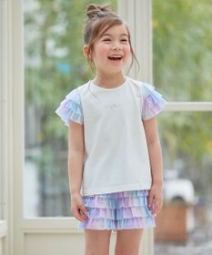 ANY KIDS フリル 天竺 ショート パンツ