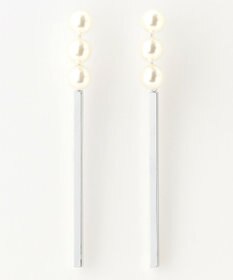 ANY 【WEB限定】パールバーピアス(両耳用)