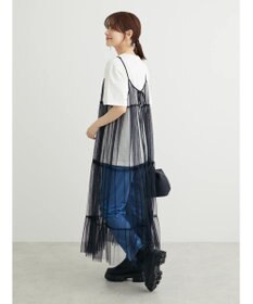 Green Parks ・ＥＬＥＮＣＡＲＥ　ＤＵＥ　２ｗａｙチュールキャミワンピ