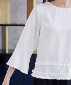 Tiaclasse L 【ブラウス×パンツ2点ット】フリルデザインセットアップ