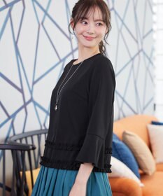 Tiaclasse L 【ブラウス×パンツ2点ット】フリルデザインセットアップ