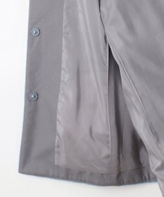 #Newans 【洗濯機可能】バックフレアショートコート