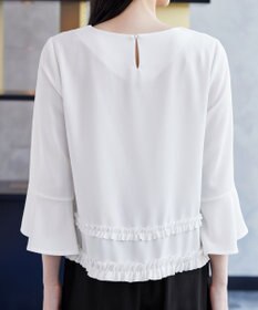 Tiaclasse L 【ブラウス×パンツ2点ット】フリルデザインセットアップ