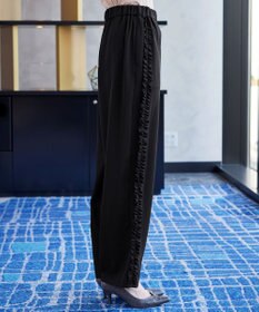 Tiaclasse L 【ブラウス×パンツ2点ット】フリルデザインセットアップ