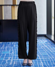 Tiaclasse L 【ブラウス×パンツ2点ット】フリルデザインセットアップ