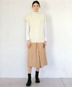 23区 【23区 lab.】アランパターン  ニットベスト