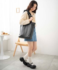 WEGO ギャザーハンドルトート