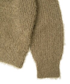 AMERICAN HOLIC 【WEB限定】フェザーゆるニットプルオーバー