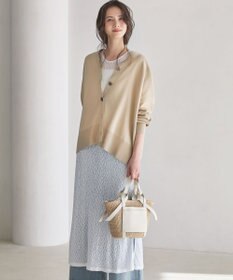 23区 L 【SLOW/一部店舗限定】リンクルレース レイヤード ワンピース