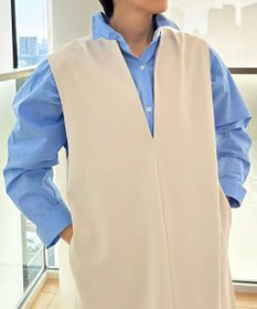 UNFILO 【洗える】イージーケア オーバーシャツ