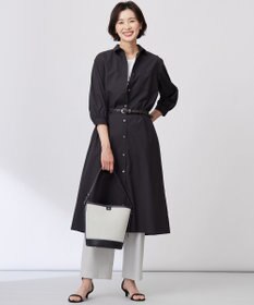 J.PRESS LADIES 【セットアップ対応・洗える・UV加工・吸水速乾】OXIJEWELストレッチ ストレート パンツ