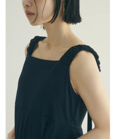 Green Parks armonia.ギャザーストラップワンピース