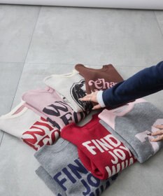 WEGO グラフィックニットプルオーバー