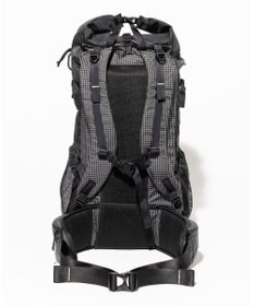 JOSEPH ABBOUD MOUNTAIN 【軽量/ECO撥水/サスティナブル素材/サコッシュが取り外せる】リサイクルリップストップ バックパック 33L