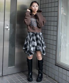 WEGO ロゴショートプルパーカー