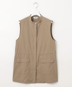 J.PRESS LADIES 【洗える・撥水】 Minotechライトタフタ ドロスト ジレ