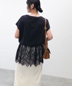 Green Parks レースドッキングフレンチプルオーバー
