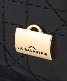 LA BAGAGERIE レザーステッチ　マルチポシェット