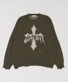 WEGO ダメージジャガードプルオーバー