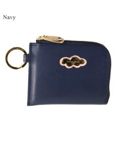 くもマーク 財布 2つ折り キーリング付き ミニ財布 / tsumori