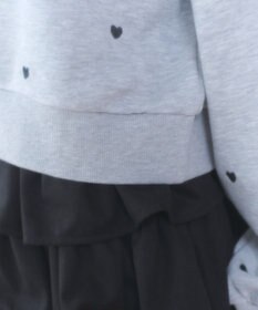 WEGO ハート総柄刺?スウェット