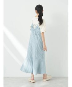 earth music&ecology チェックマーメイドキャミワンピース