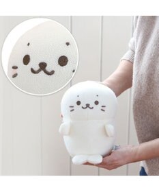 Mother garden しろたん あみぐるみ お座り マスコット 《しろたん/らっこいぬ》 単品