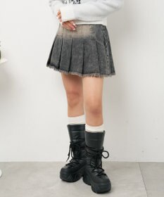 WEGO レースアップパテッドブーツ