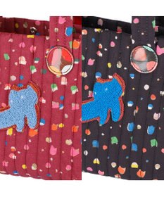 tsumori chisato CARRY きらネコてんてん ハンドバッグ 2way ショルダーバッグ
