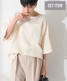 AMERICAN HOLIC SET メッシュプルオーバー+キャミソール