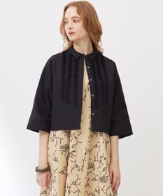 23区 【Indian Factory】コットンポプリン タックディテール シャツ