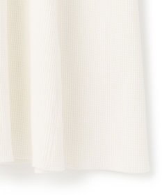 23区 L 【SLOW/洗える】ワッフルジャージー フレア ワンピース