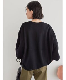 AMERICAN HOLIC ポケット付きバックドレープ裏毛プルオーバー