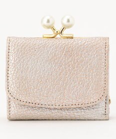 UNBILLION perche アクリル玉三つ折りミニサイフ