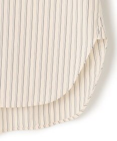 23区 L 【洗える】CANCLINI ポケット付き パールボタン シャツブラウス