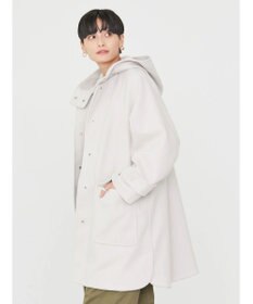 AMERICAN HOLIC 中空ＦＩＢＥＲ２ＷＡＹフード付きコート