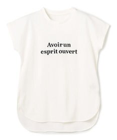 UNFILO 【新色追加】BEAUTY FORM-Tコットン ロゴフレンチT