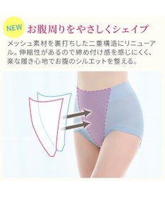 BRADELIS New York 【BRADELIS NewYork peace】綿混楽々ハイウエストショーツ24