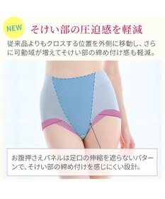 BRADELIS New York 【BRADELIS NewYork peace】綿混楽々ハイウエストショーツ24