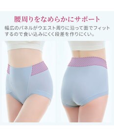 BRADELIS New York 【BRADELIS NewYork peace】綿混楽々ハイウエストショーツ24