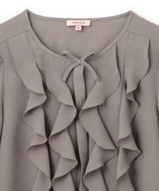TOCCA 【消臭・洗える】PROMISE RIBBON FRILL ブラウス