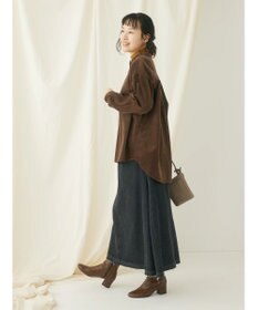 CRAFT STANDARD BOUTIQUE コーデュロイバンドカラーシャツ