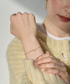 Phoebe シャイニーティアリーフブレスレット