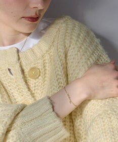 Phoebe シャイニーティアリーフブレスレット