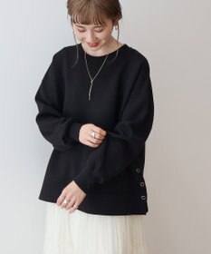 AMERICAN HOLIC クルーネックサイドドットポンチプルオーバー