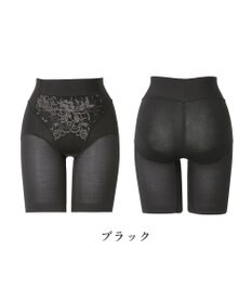 BRADELIS New York 【BRADELIS NewYork peace】綿混フィットレースガードル24 ブラデリス  1枚履きできるガードルショーツ