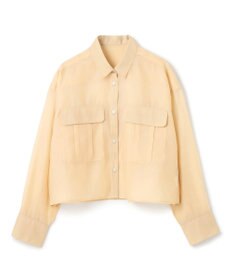 UNFILO シアークロップドシャツ