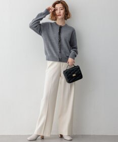 23区 L スパンコールニット カーディガン