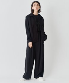 UNFILO マイビューティ タックワイドパンツ